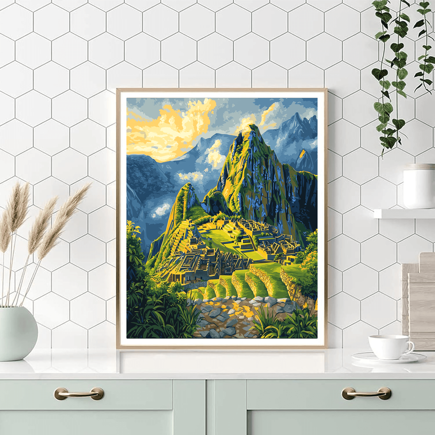 Machu Picchu - Peru Numbered Painting Kits