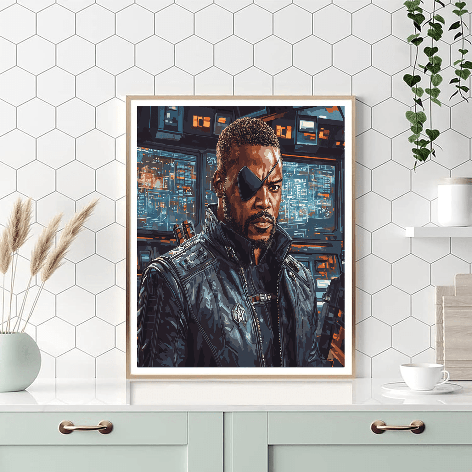 Samuel L. Jackson: The Unyielding Force Of Fury Paint By Number