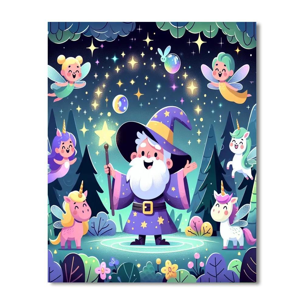 Magic And Mystery Paint By Numbers Art