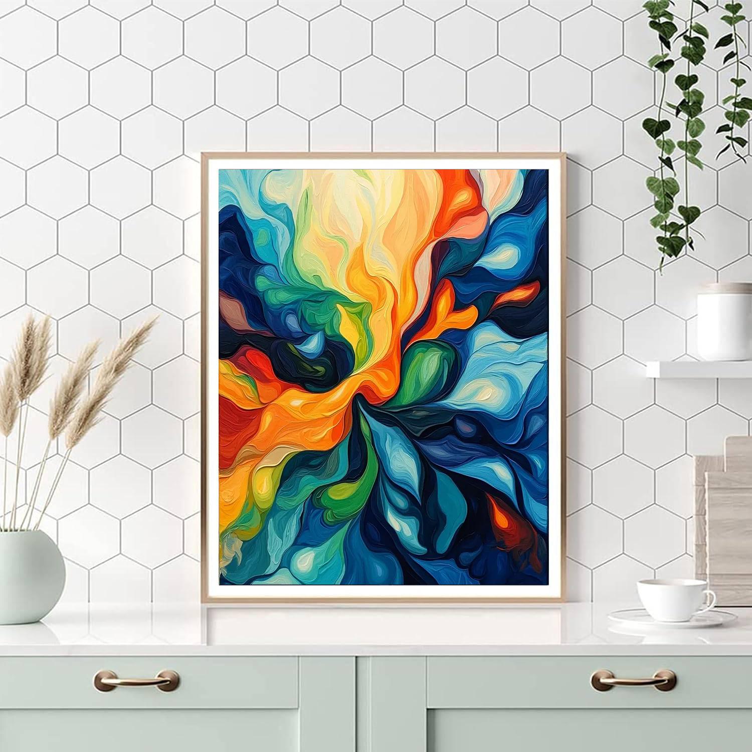 Edgar Degas Inspired Waltz Of Colors  Paint By Numbers