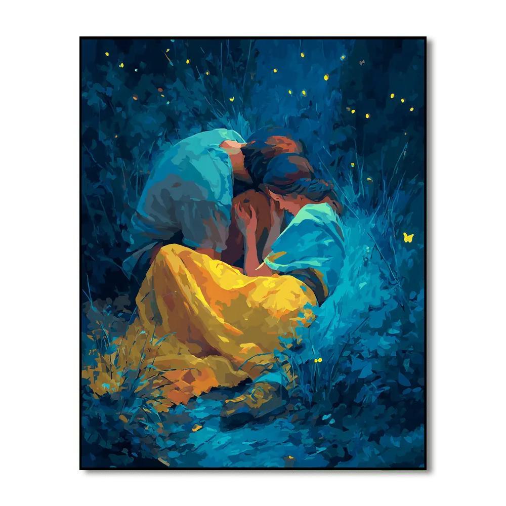 Whispers Of Love In The Night DIY Paint By Numbers