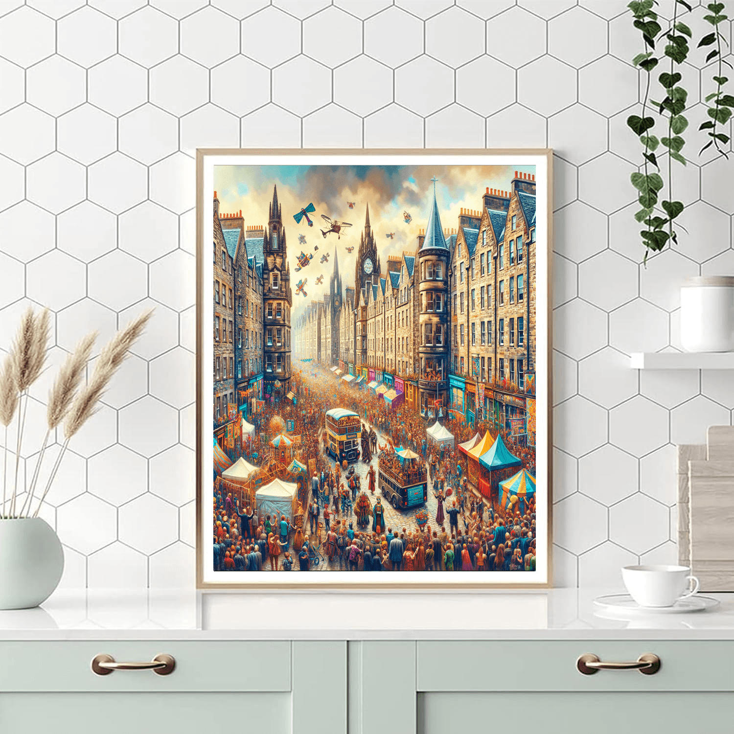 Edinburgh Fringe Festival - Uk Paint By Color