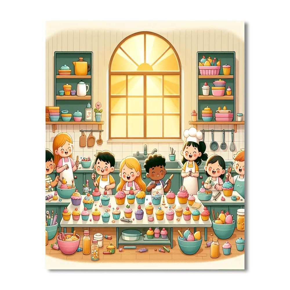 Little Baker's Delight Paint By Color