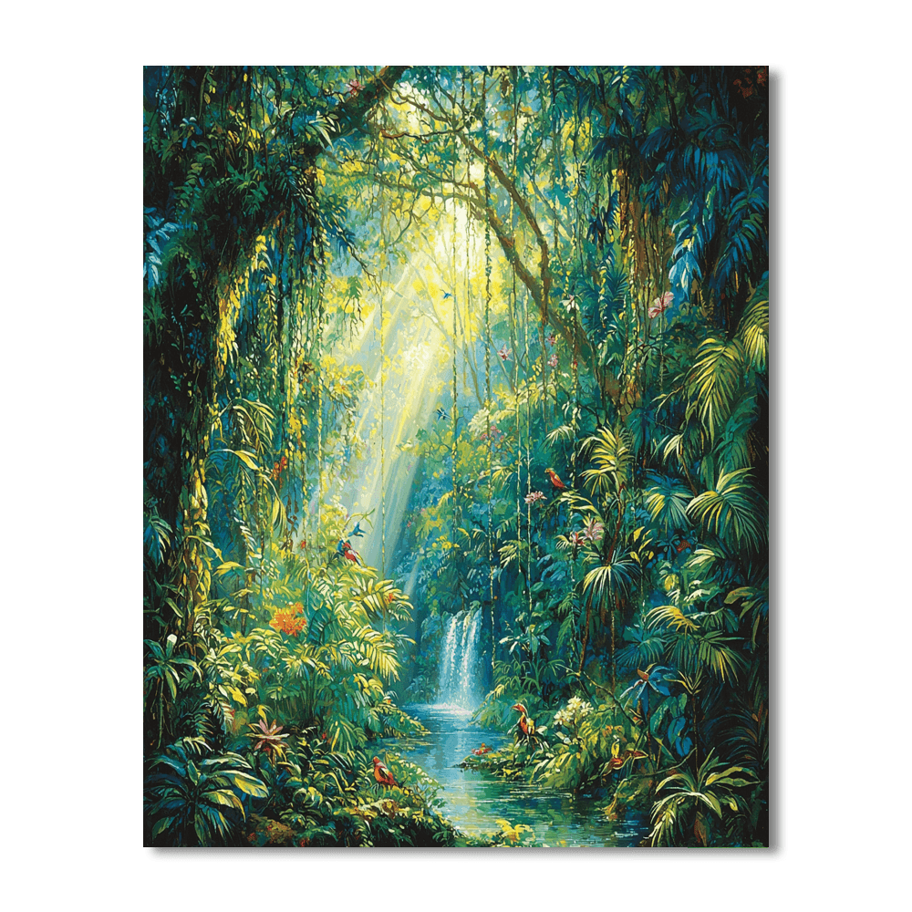 Daintree Rainforest - Queensland Paint By Numbers Kits