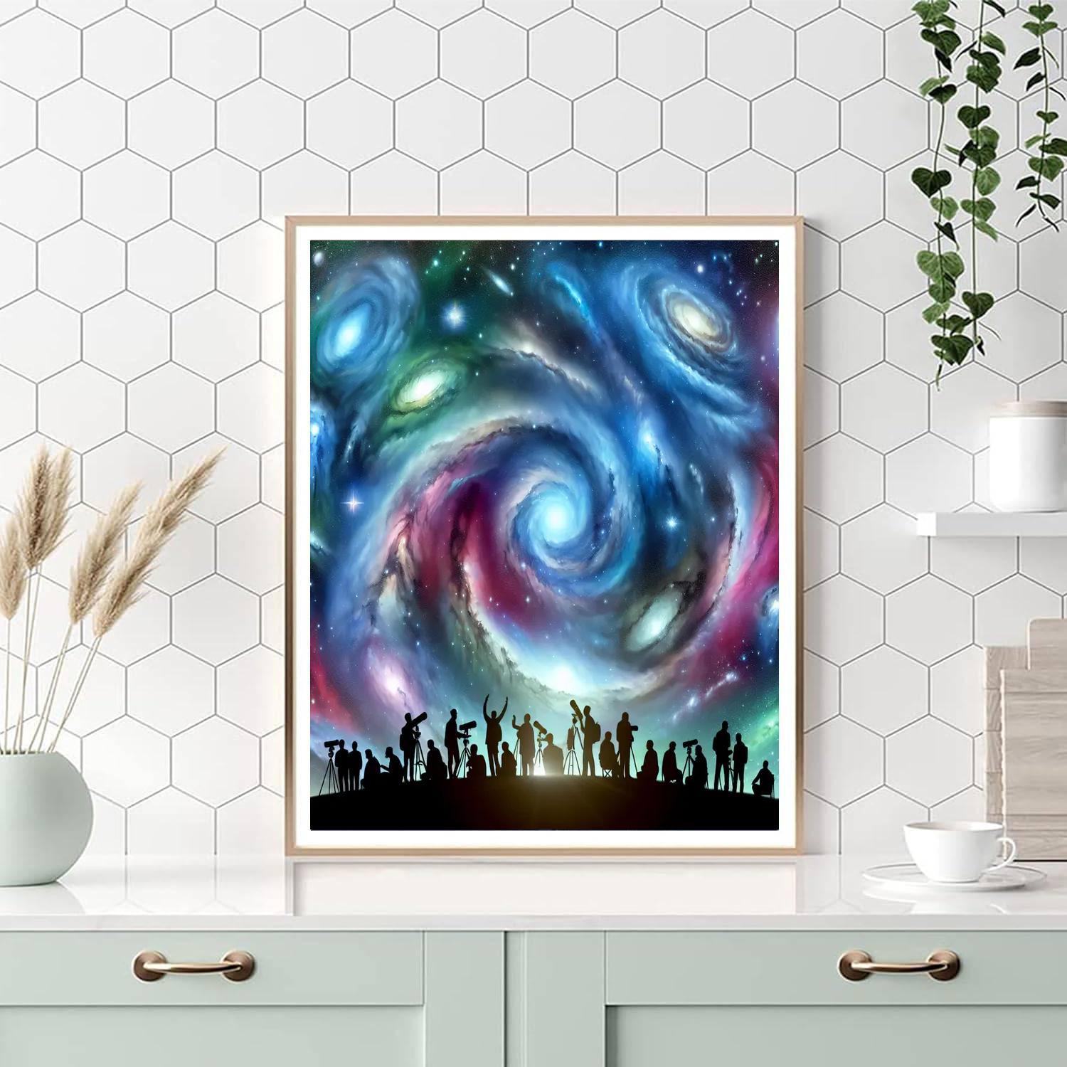 Celestial Star Gazers Painting By Numbers Kit