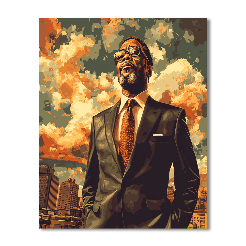 Samuel L. Jackson: The Iconic Force Of The Silver Screen Paint By Color