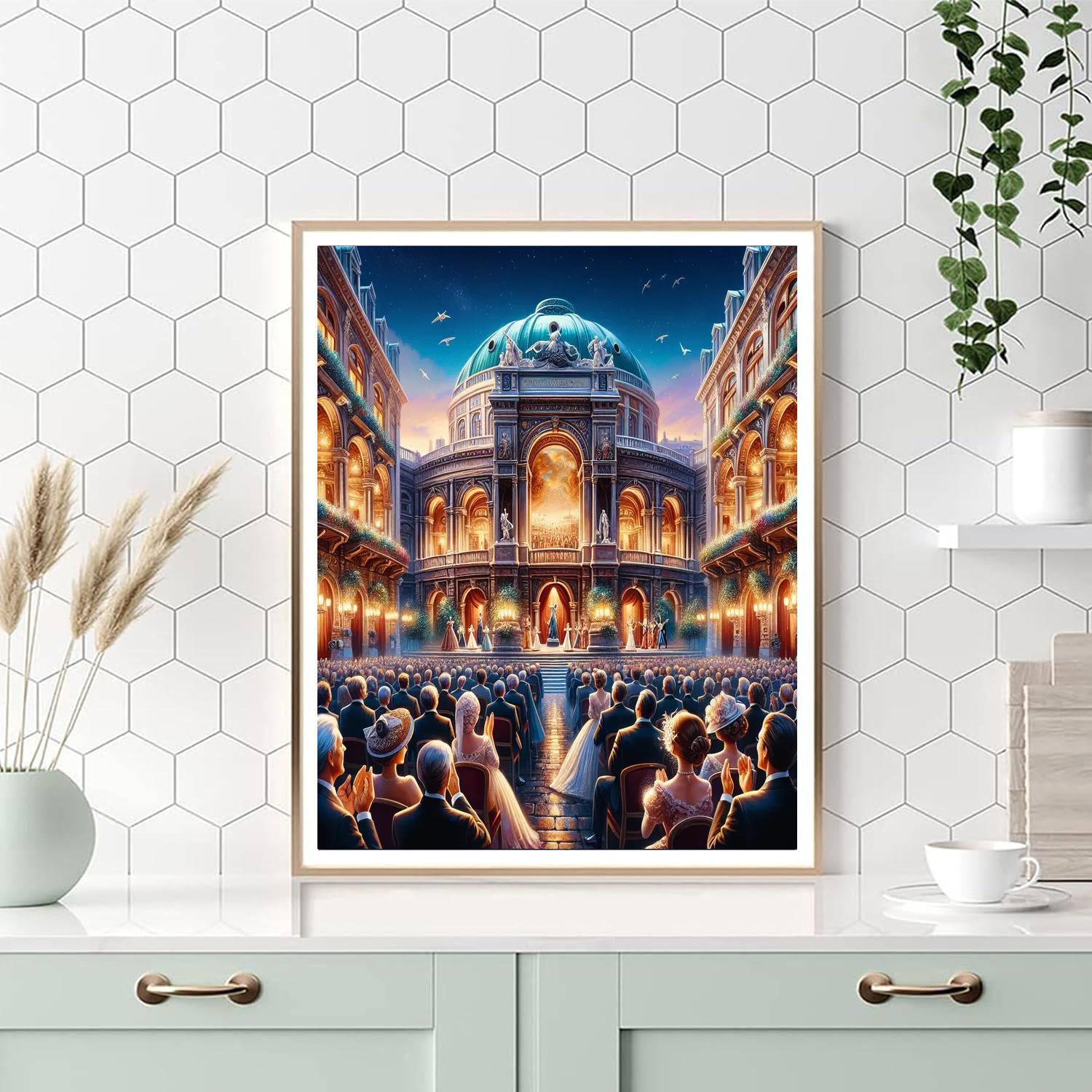 Vienna Festival - Austria Paint By Numbers Art