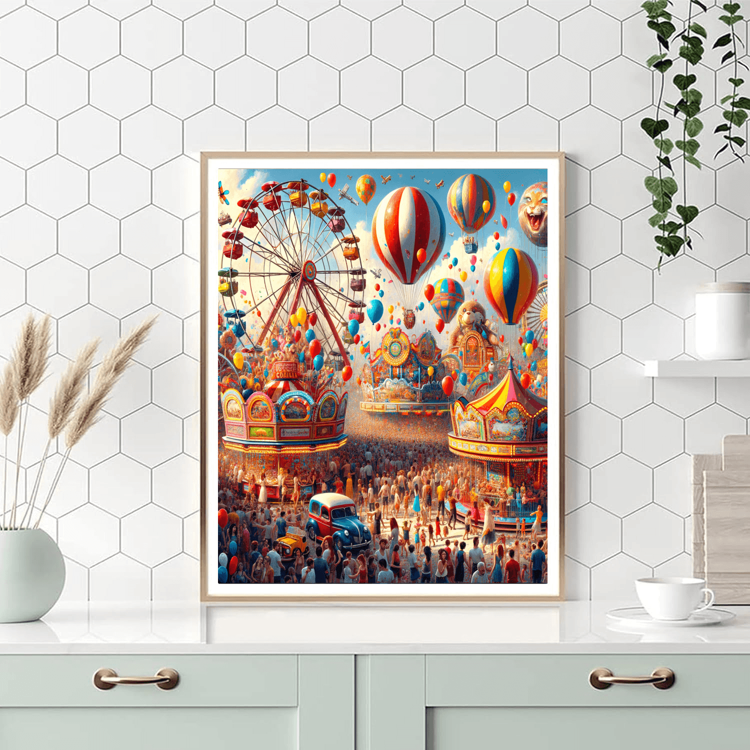 Joyful Carnival Celebration Paint By Numbers