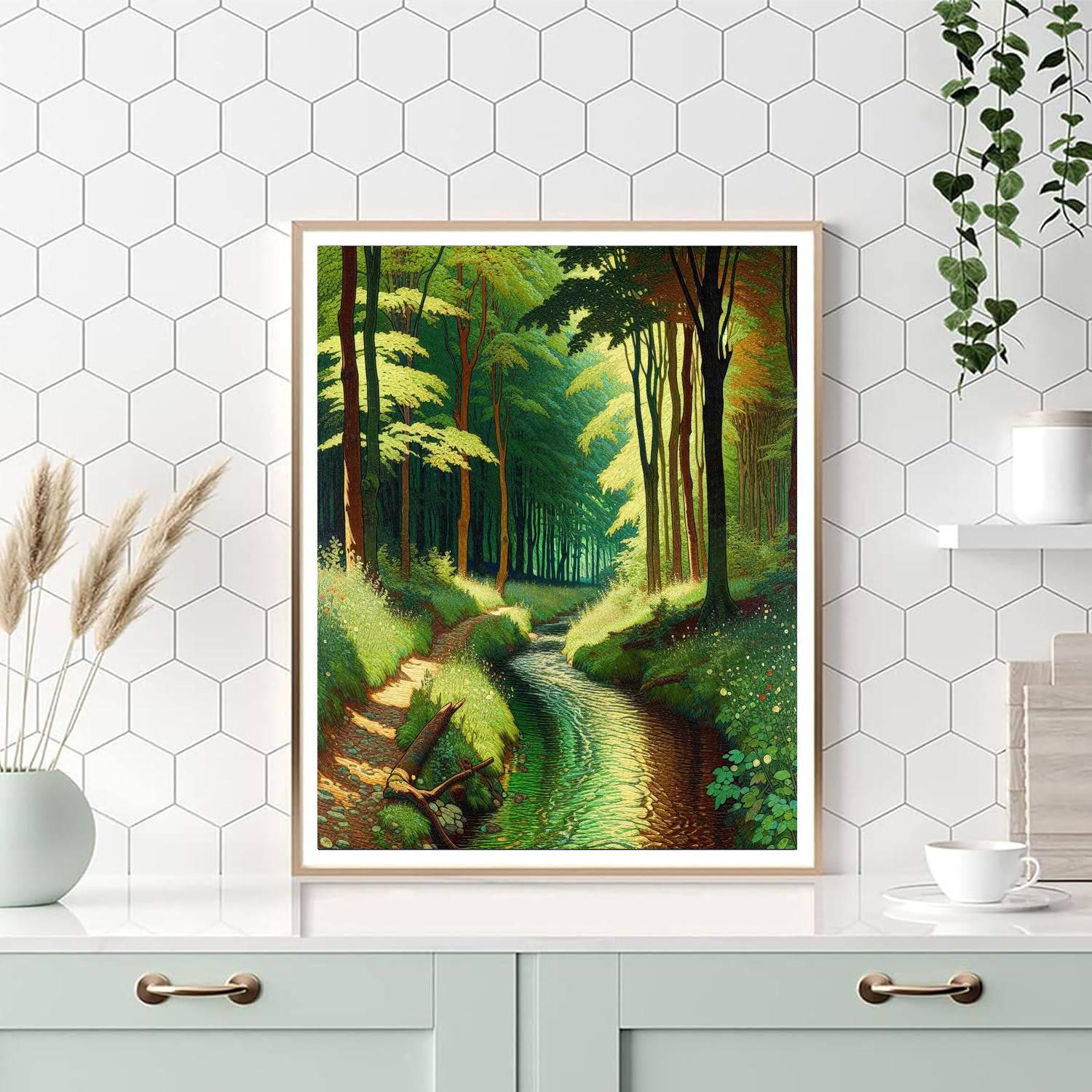 Enchanted Wilderness Walk Paint By Numbers Kits