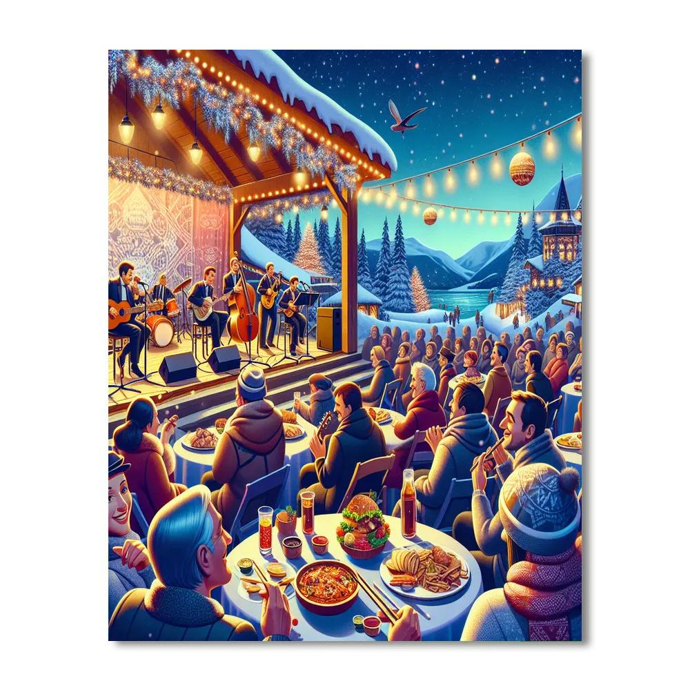 O Festival De Inverno - Brazil DIY Paint By Numbers