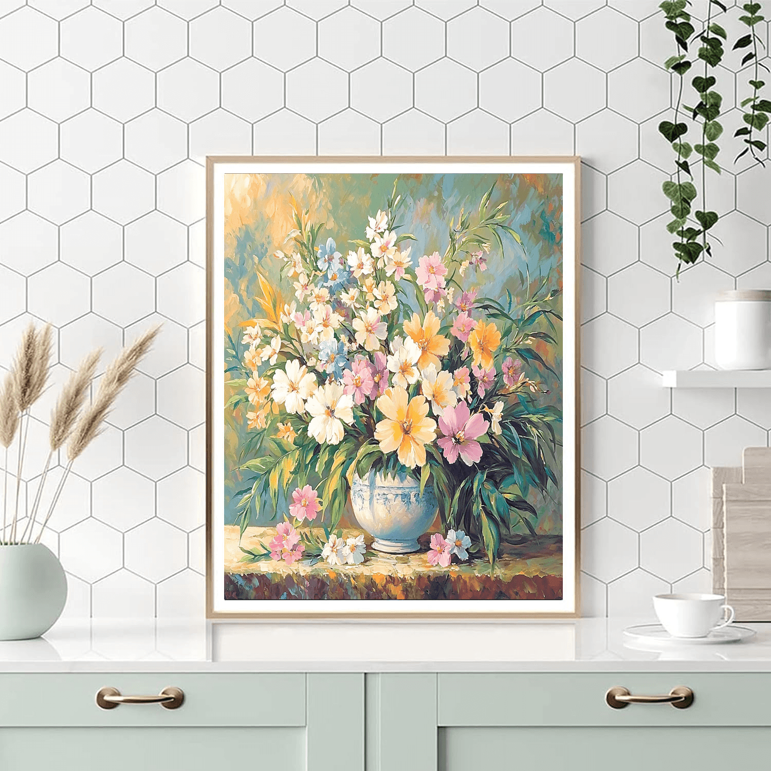 Renoir Inspired Whispers Of Spring  Painting By Numbers Kit