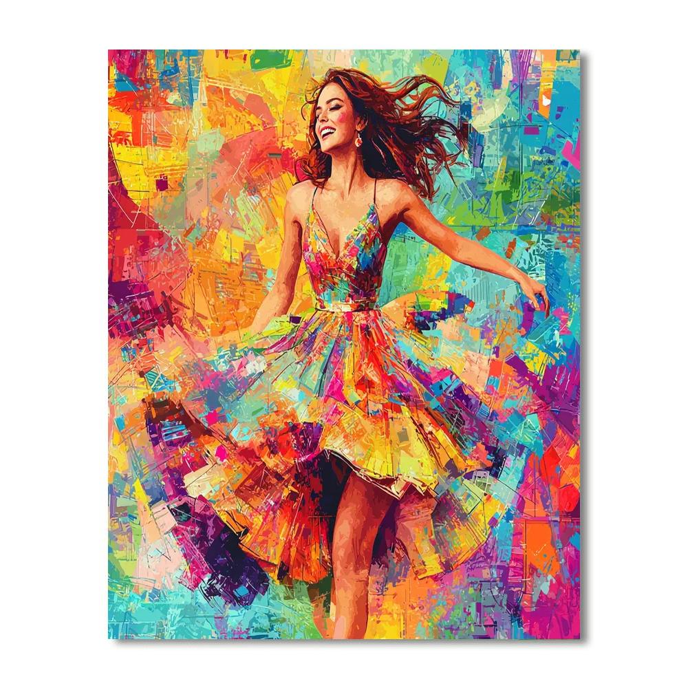Emma Stone: The Dancer's Dream Numbered Painting Kits