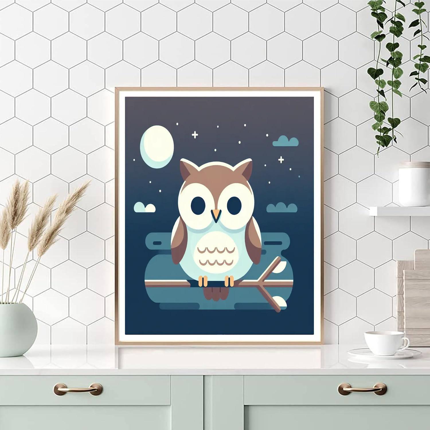 Wise Owl Observatory Paint By Numbers Kits
