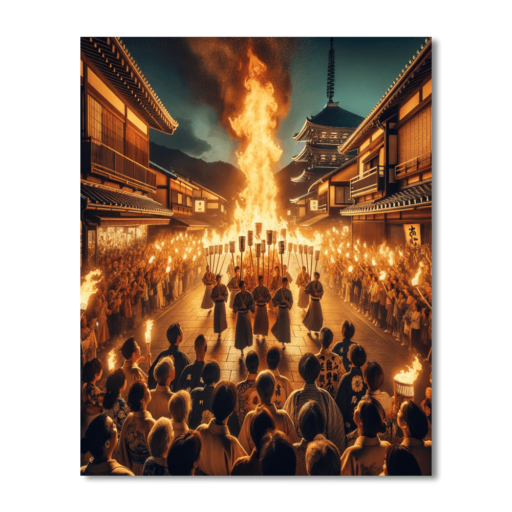 Katsuura Hi Matsuri - Japan Paint By Color