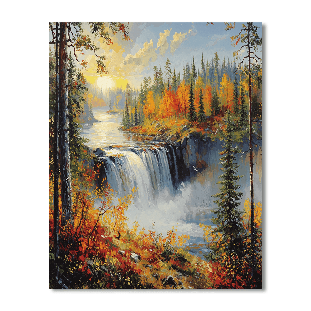 Oulanka National Park - Finland Painting By Numbers Kit