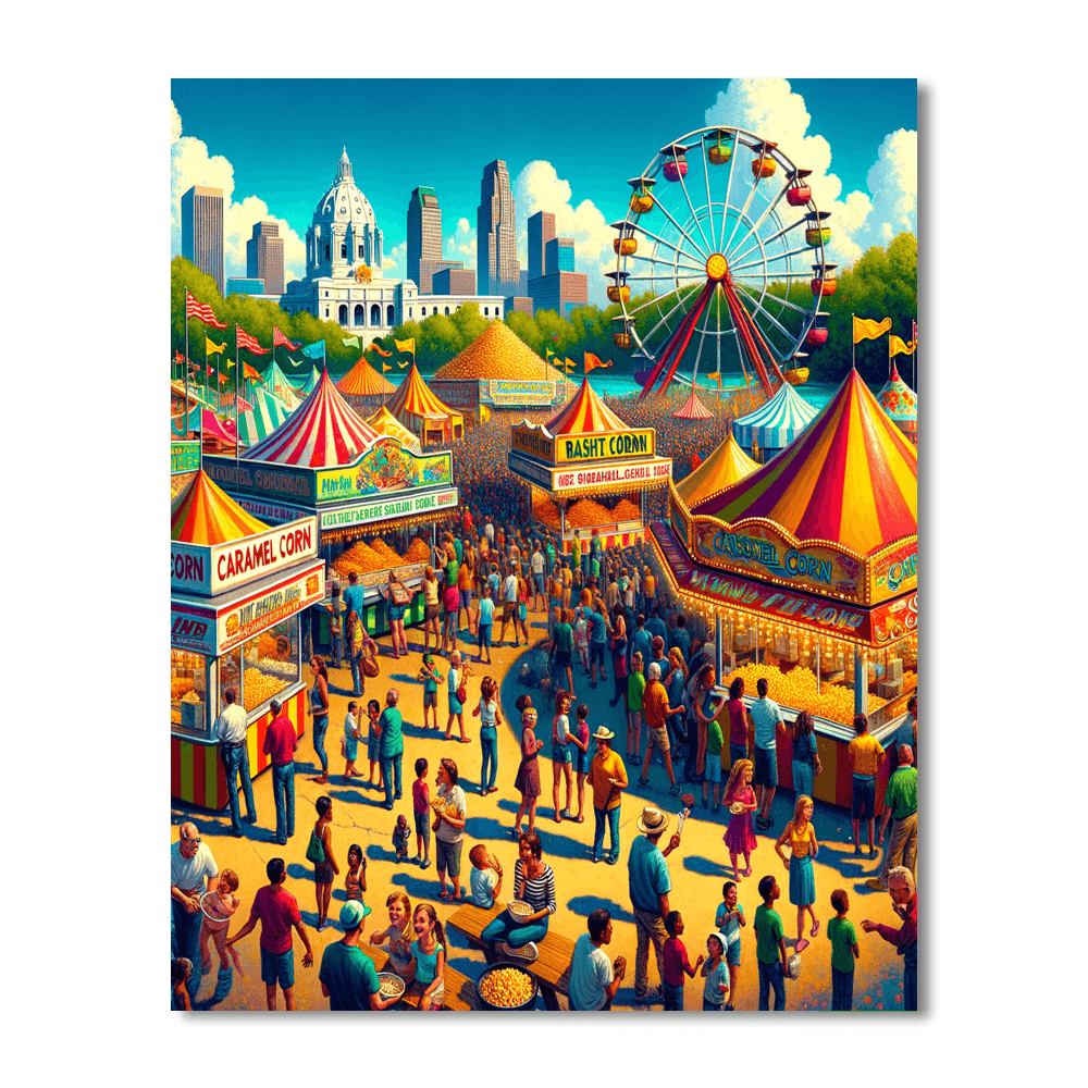 The Great Minnesota Get-together - Usa DIY Paint By Numbers