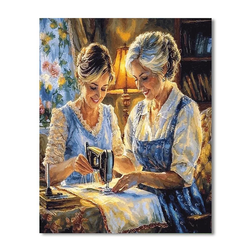 Threads Of Memories Paint By Numbers