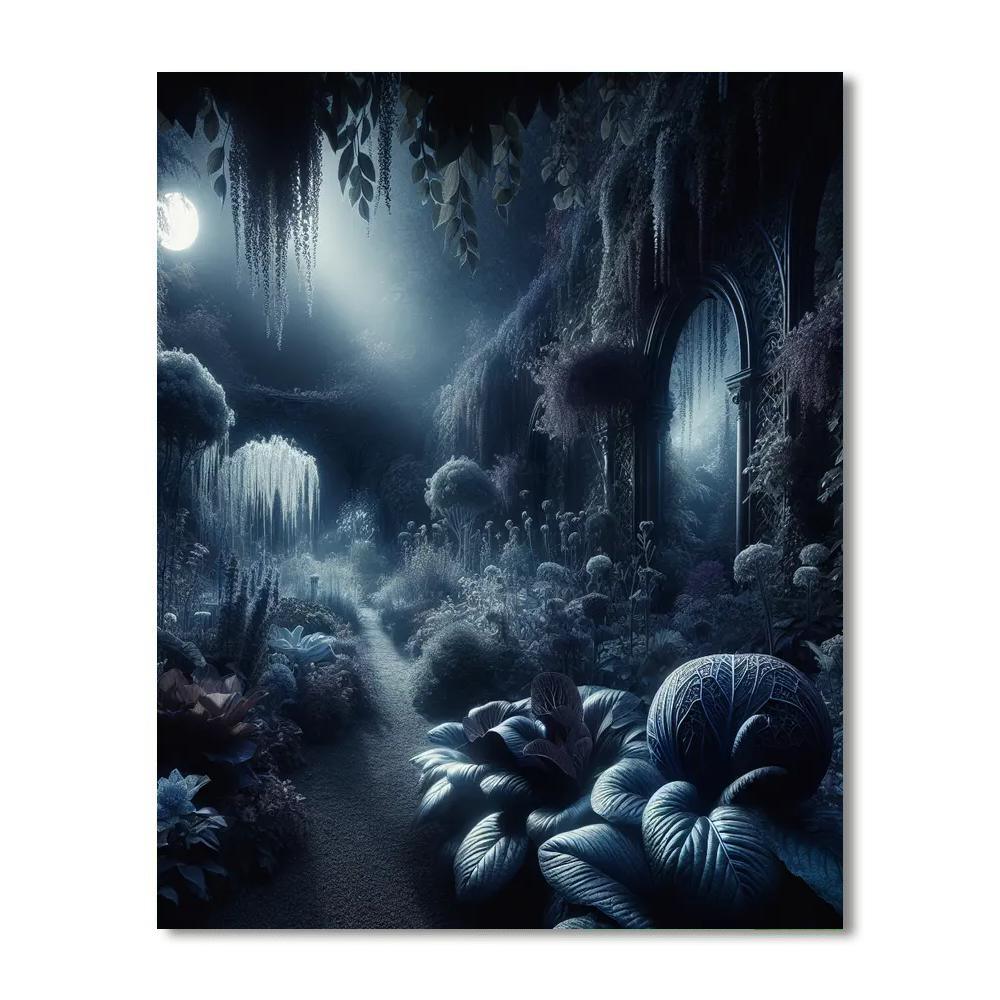 Midnight Garden Mystique Paint By Numbers