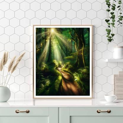 Whimsical Woodland Trail Paint By Number