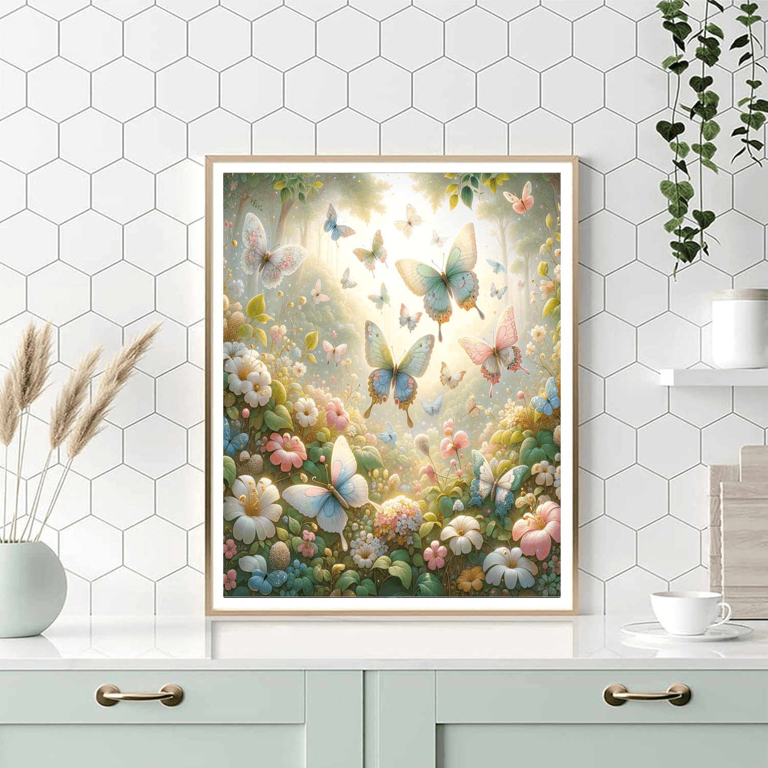 Butterfly's Grace DIY Paint By Numbers