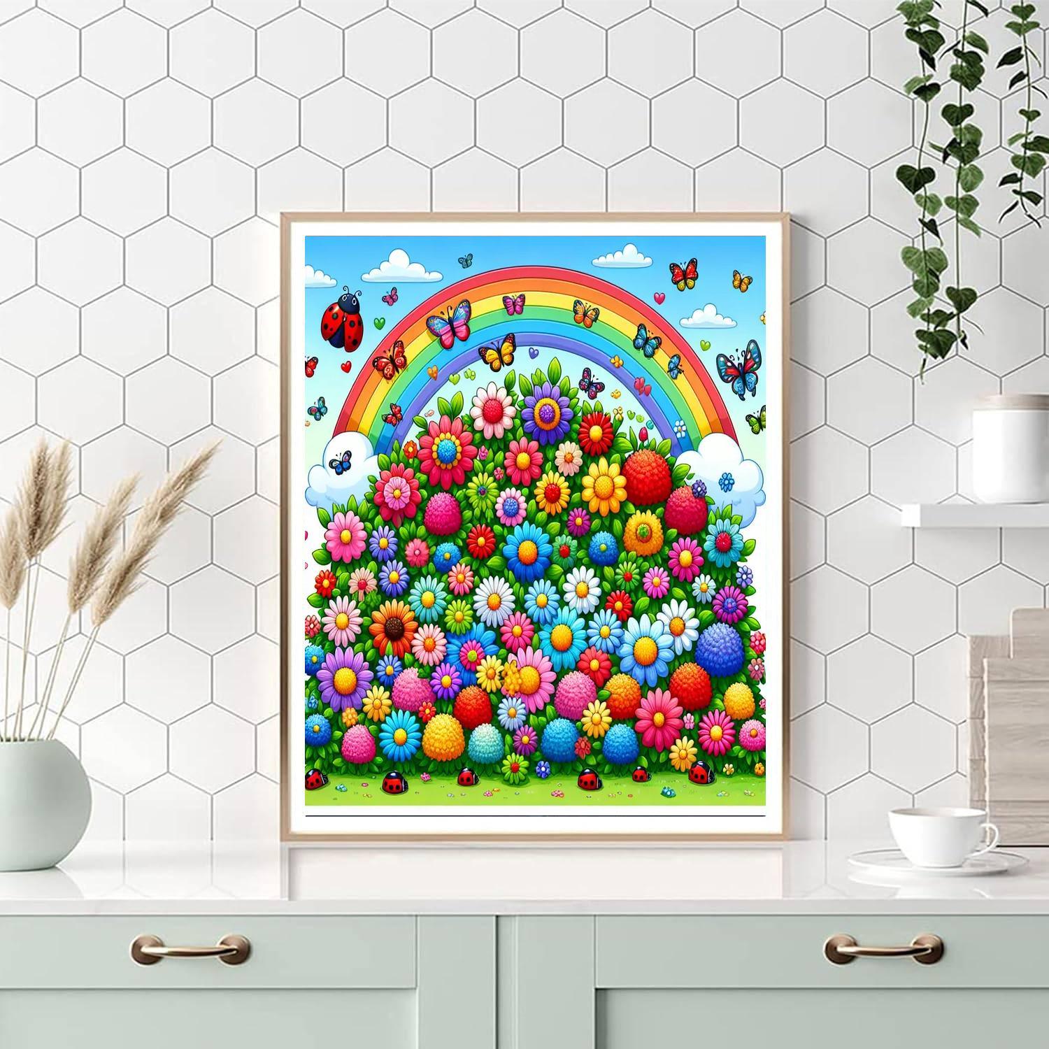 My Dream Garden Painting By Numbers Kit