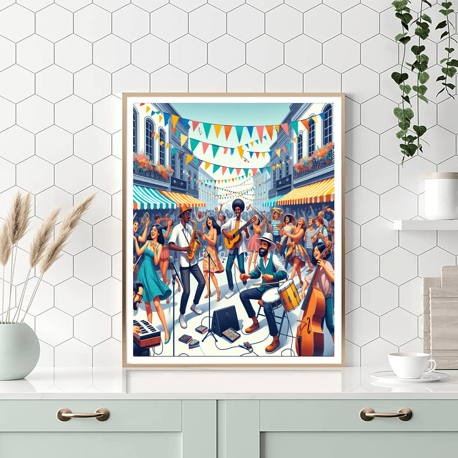 Festa De La Musique - France Paint By Color