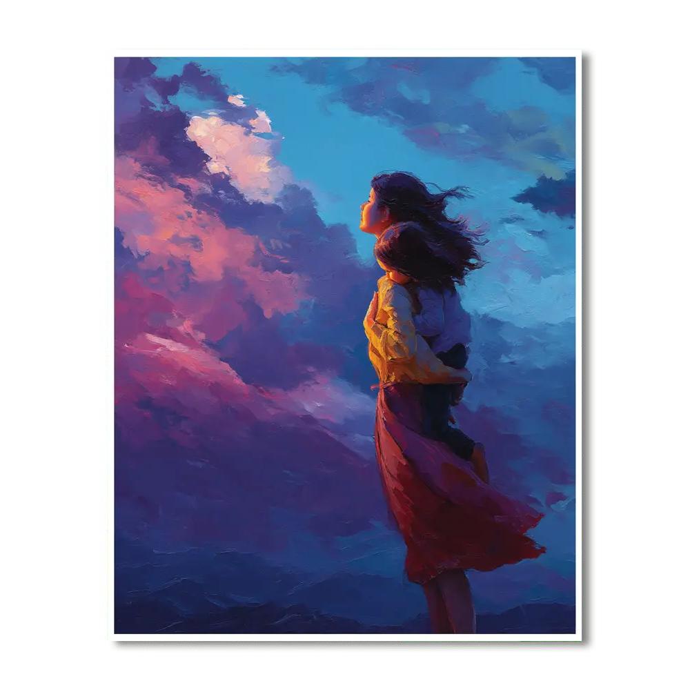 Strength Of A Mother Paint By Color