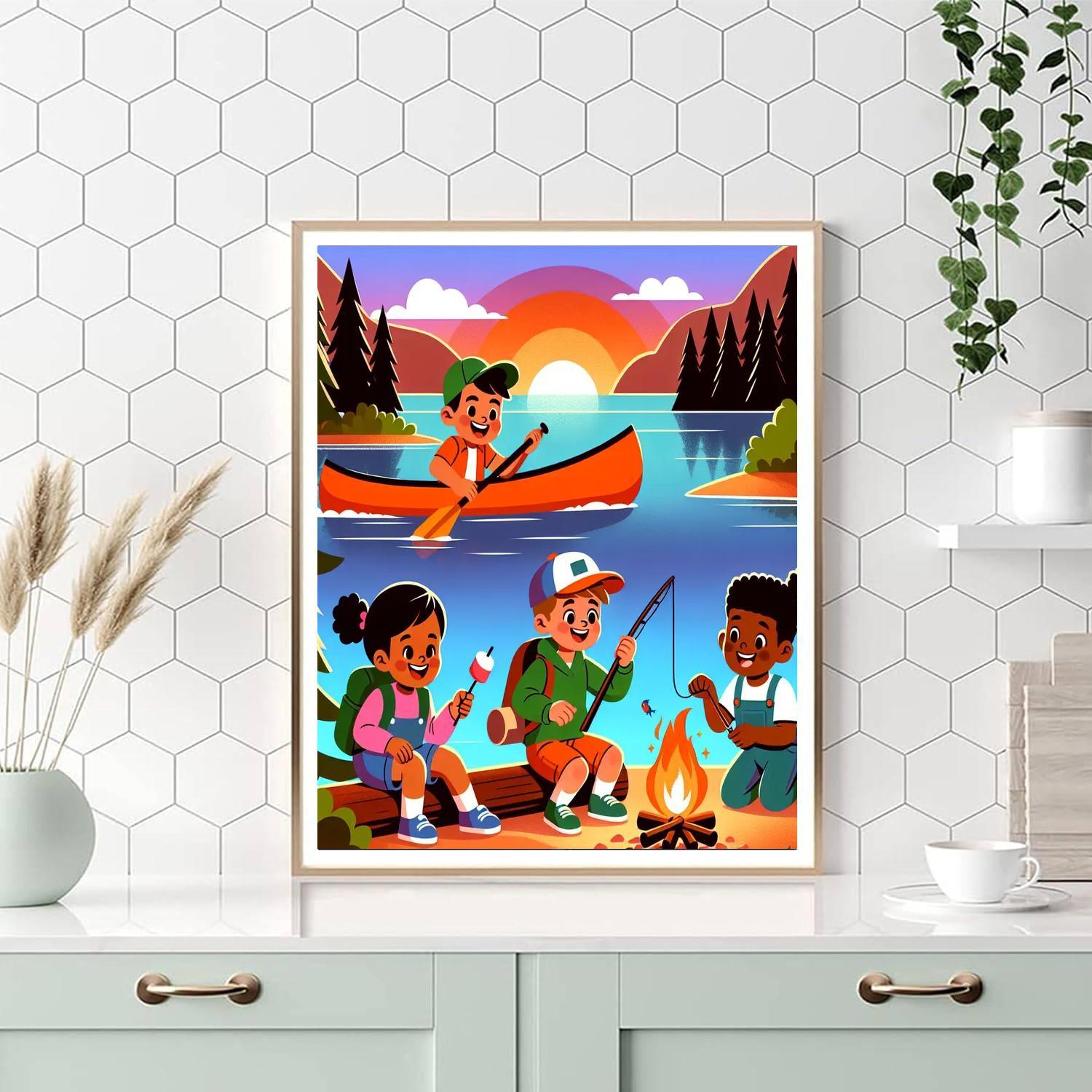 Creative Summer Camp Paint By Color