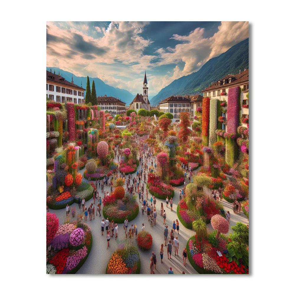 Merano Flower Festival - Italy Paint By Number