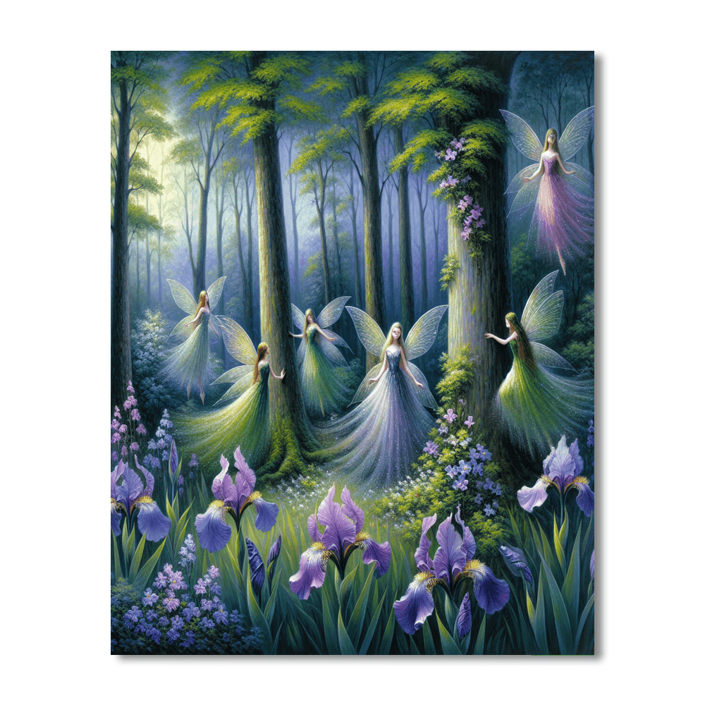 Fairy Woodland Magic Paint By Color