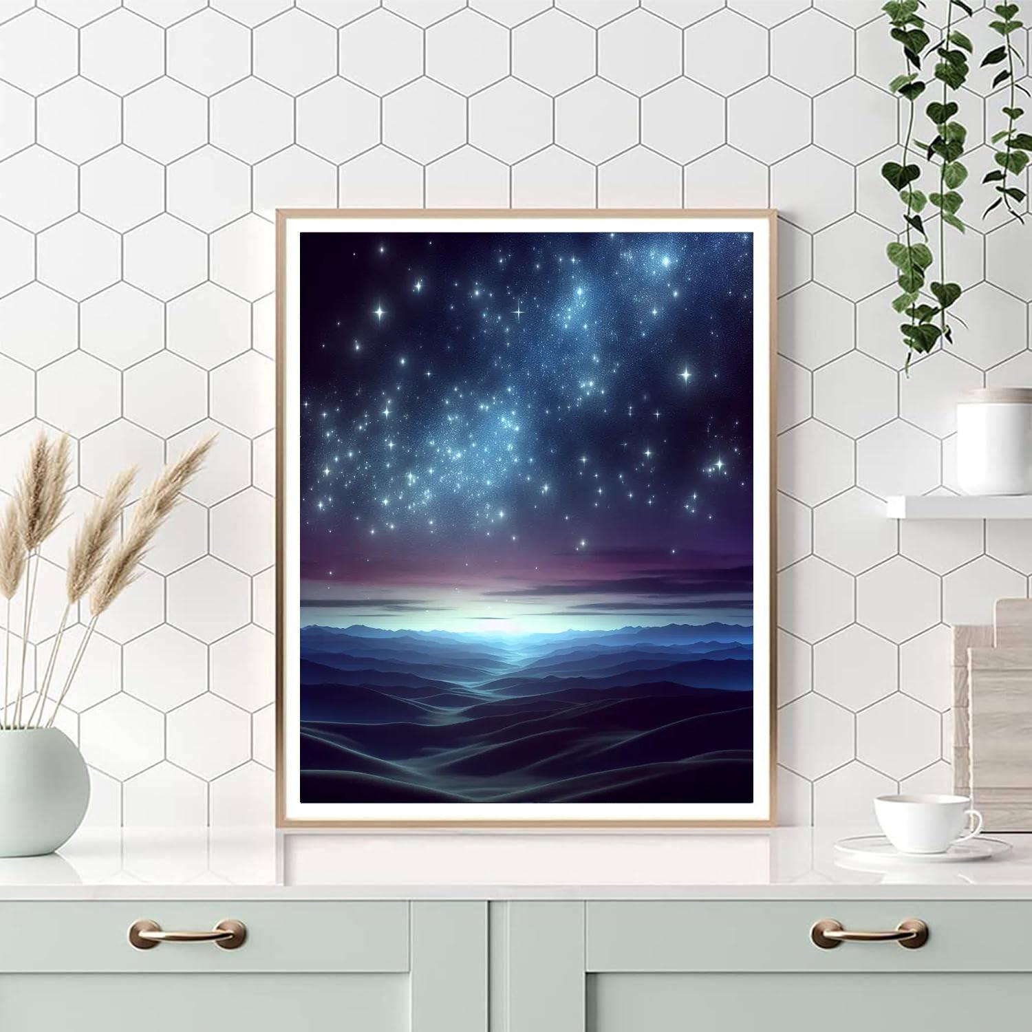 Dreamy Nighttime Adventures DIY Paint By Numbers