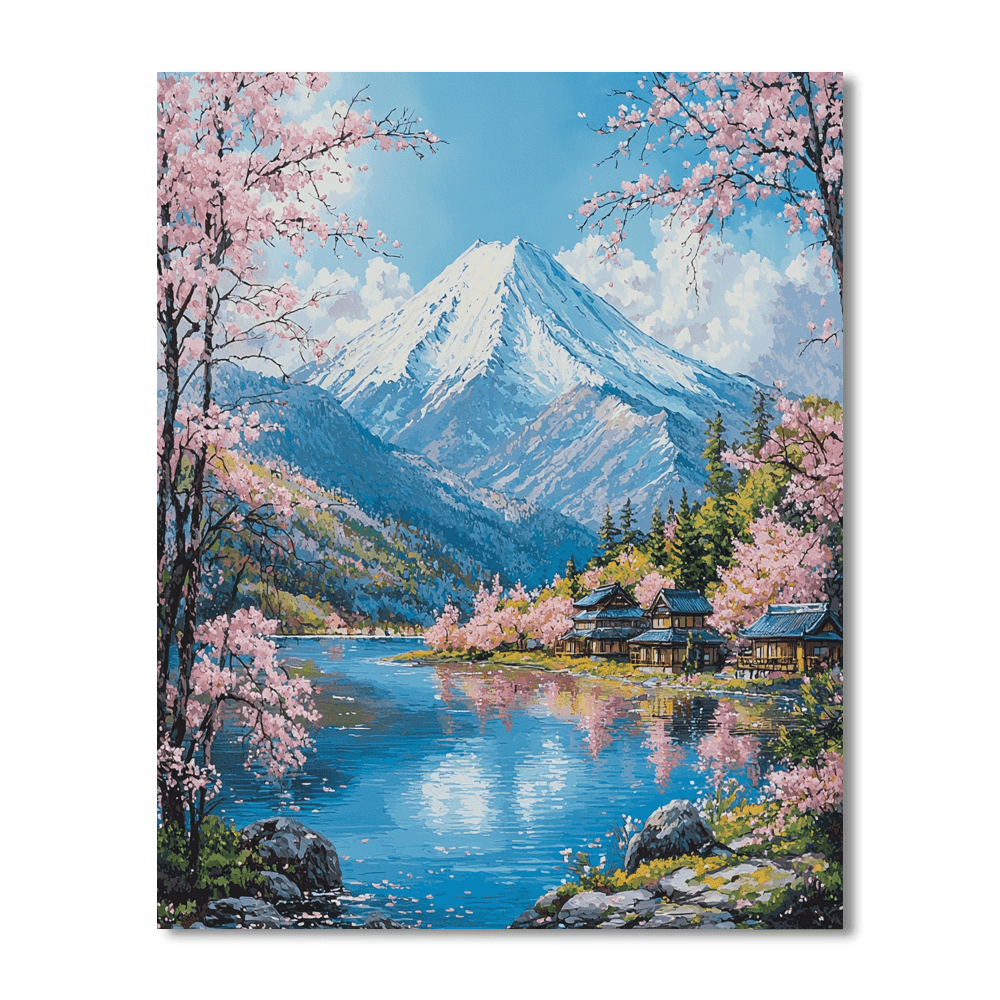 Mount Fuji - Japan DIY Paint By Numbers
