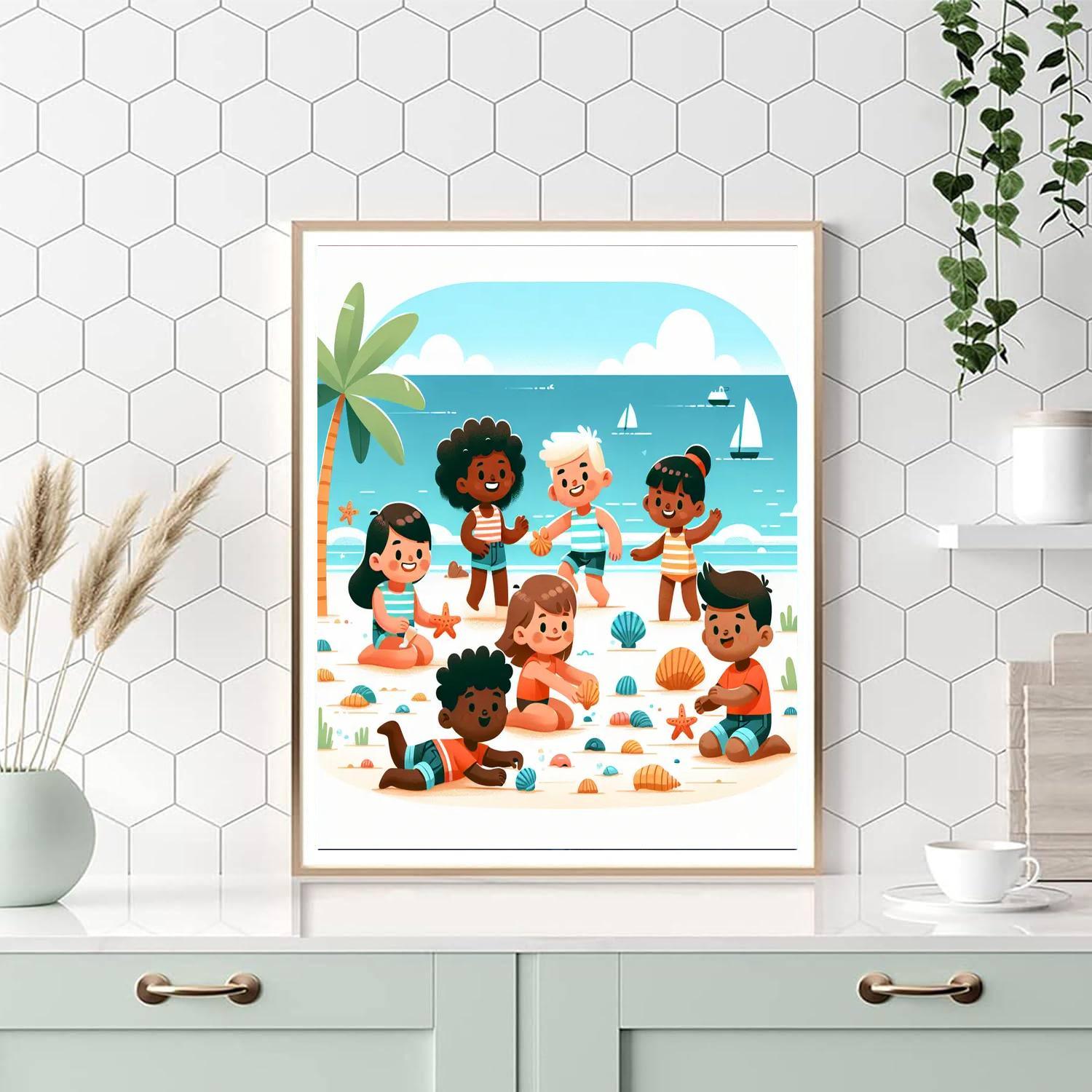 Sandy Shores Numbered Painting Kits