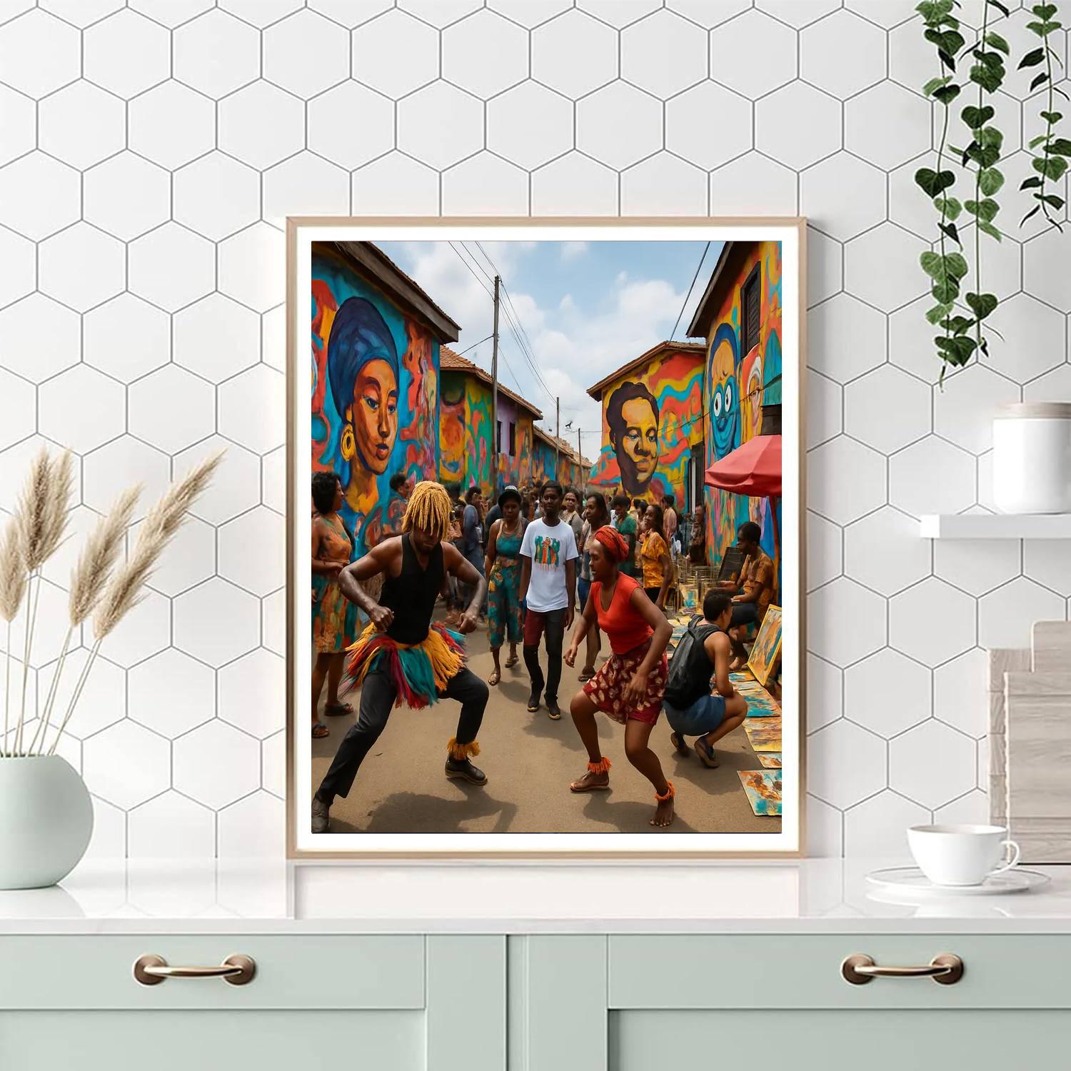 Ghana’s Chale Wote Street Art Festival Painting By Numbers Kit