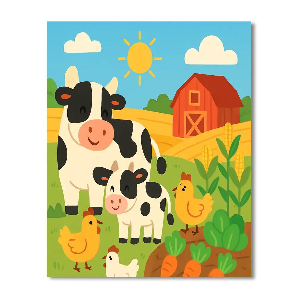 Fairytale Farm Paint By Numbers