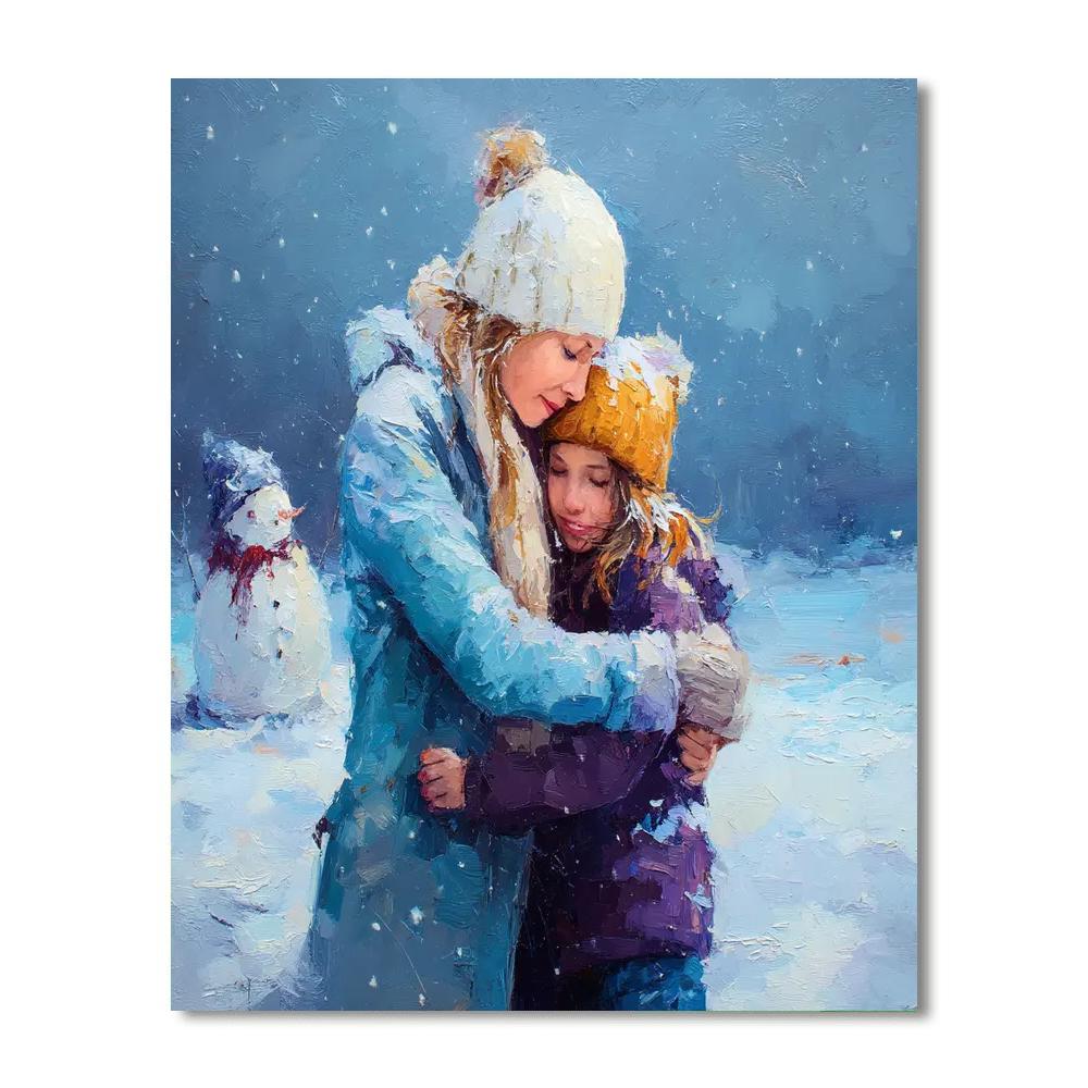 Winter Wonderland Hugs Paint By Numbers Kits