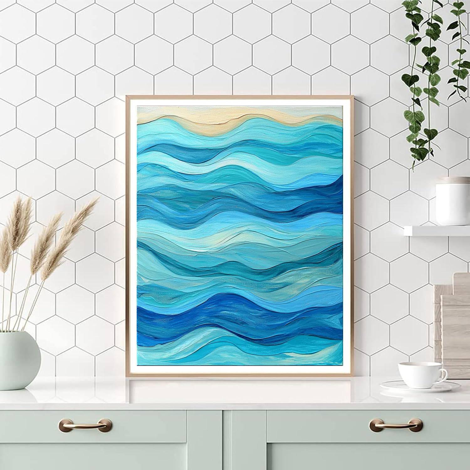 Edgar Degas Inspired Tidal Rhythms  Painting Number Kit