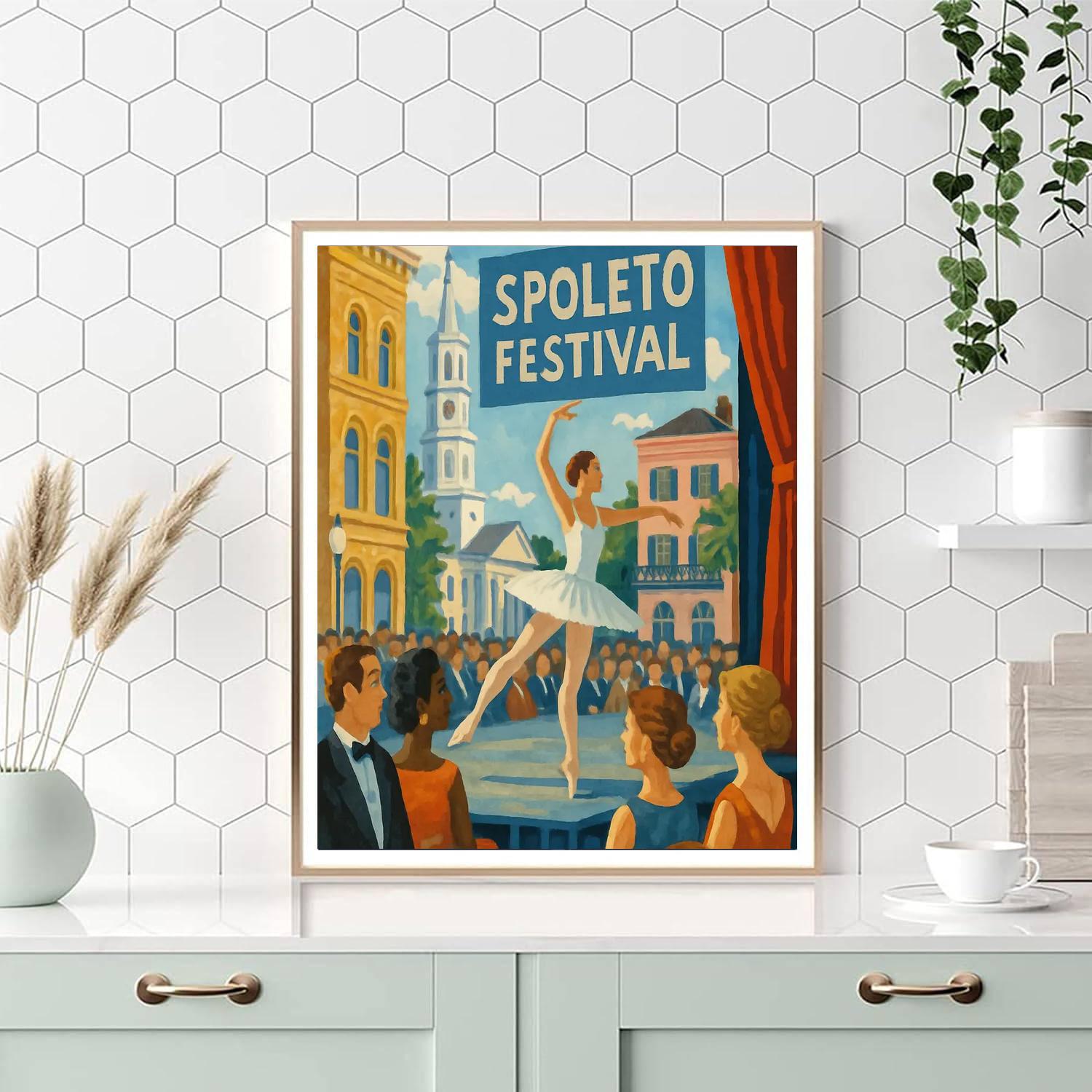 Spoleto Festival - Usa Paint By Numbers Kits