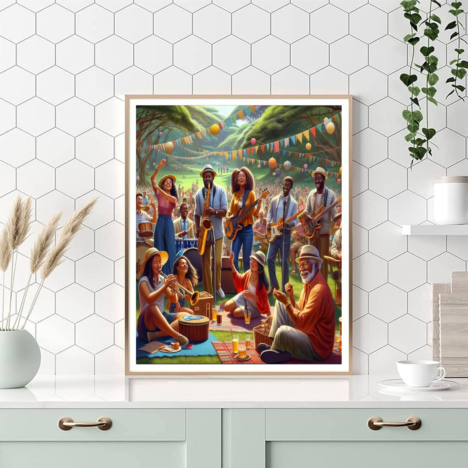 Nairobi International Jazz Festival - Nairobi, Kenya Paint By Numbers