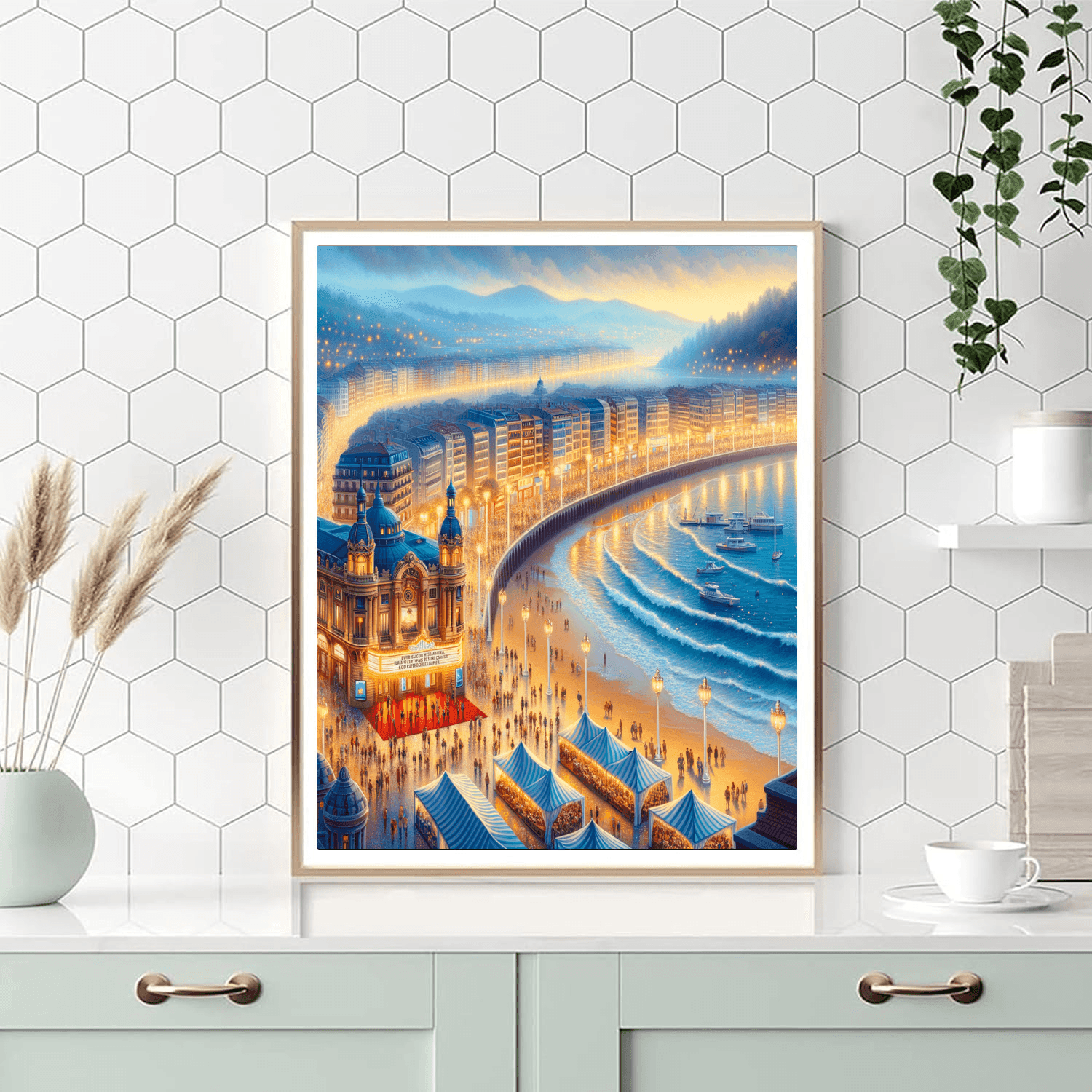 San Sebastian Film Festival - San Sebastian, Spain Painting By Numbers Kit