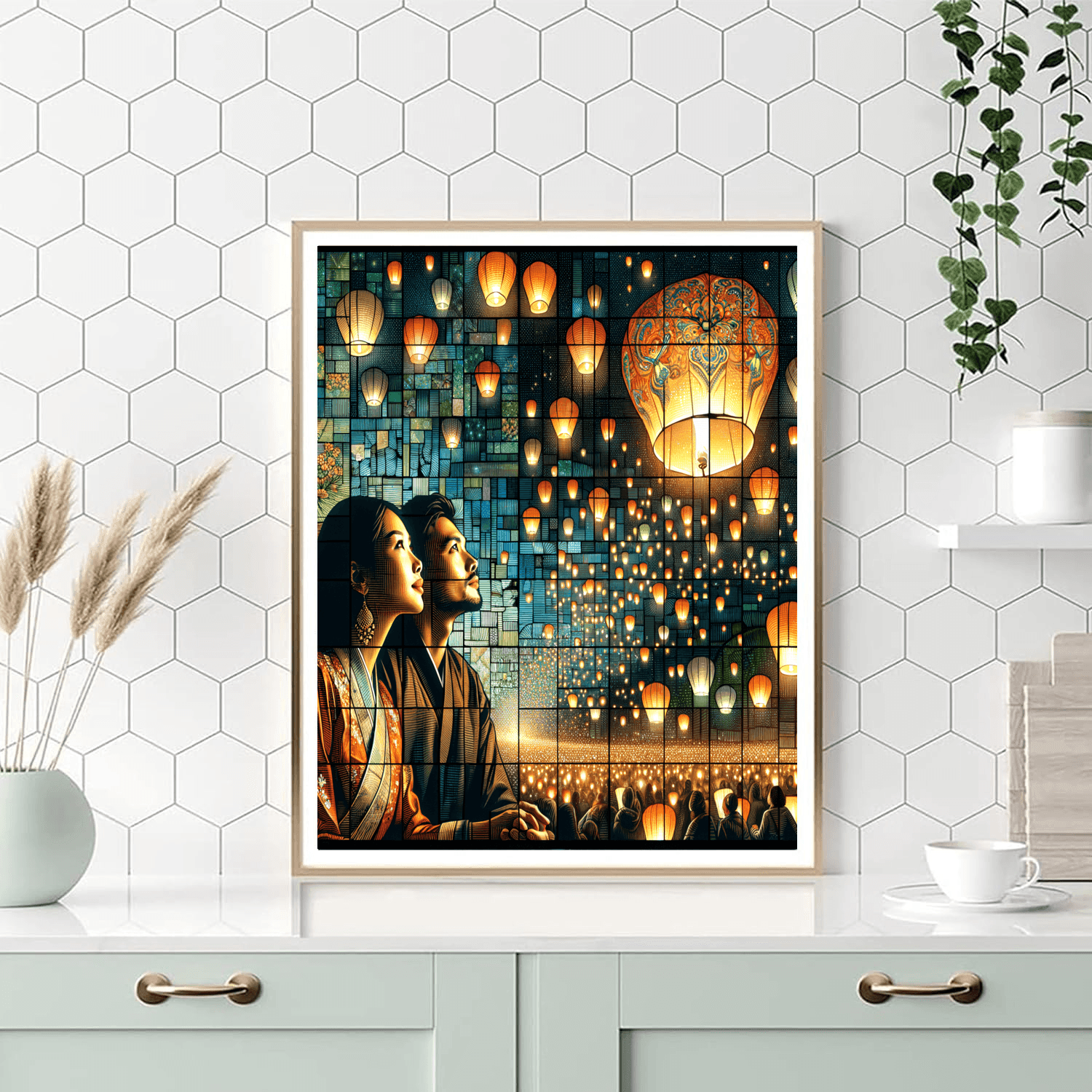 Taipei Lantern Festival - Taipei, Taiwan Number Painting