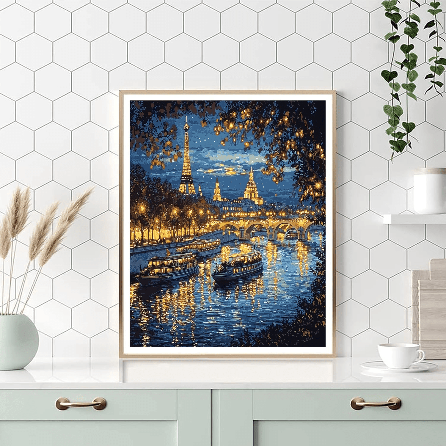 Seine River Cruise Paint By Numbers Kits