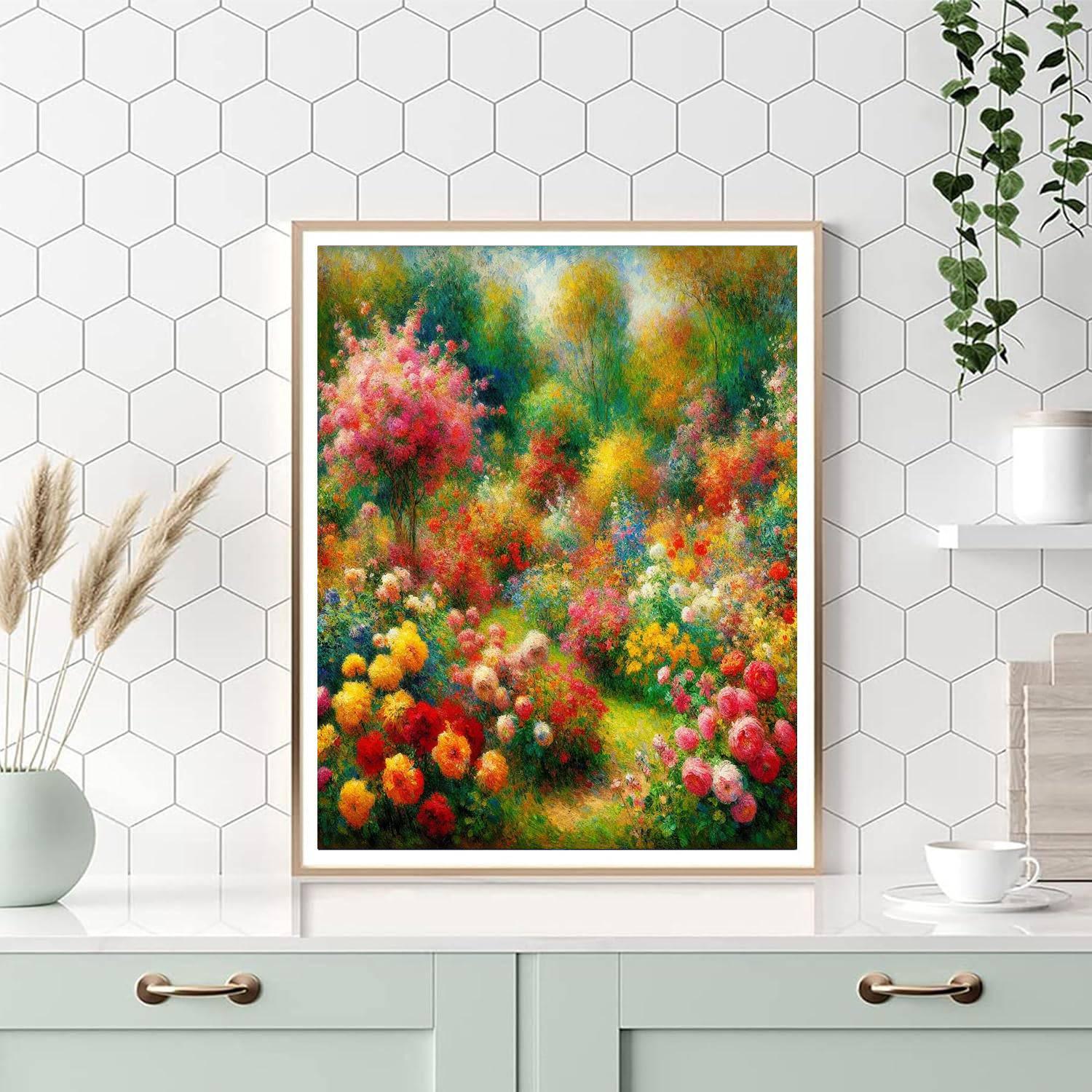 Floral Festival DIY Paint By Numbers