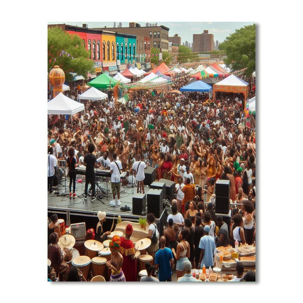 Harlem Festival Of Culture Paint By Number
