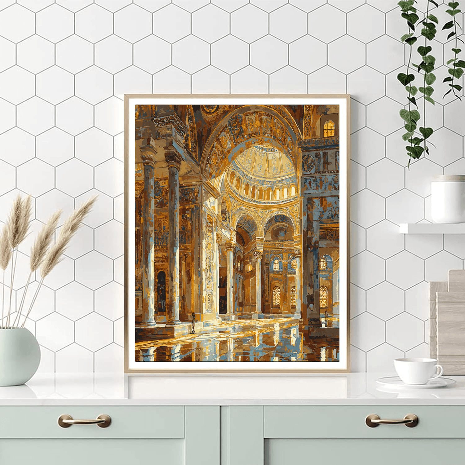 Hagia Sophia Grand Museum - Istanbul, Turkey Paint By Number