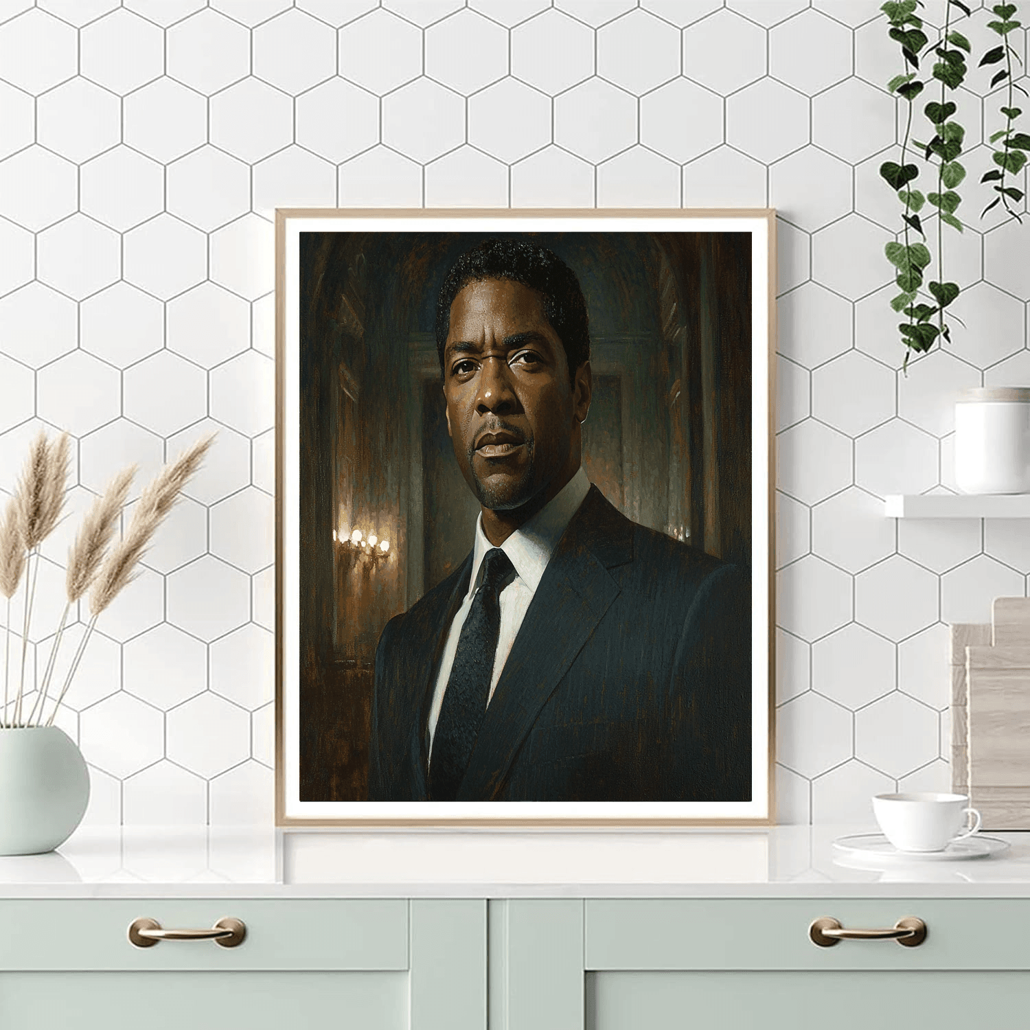 Denzel Washington: Master Of Cinematic Power Painting By Numbers Kit
