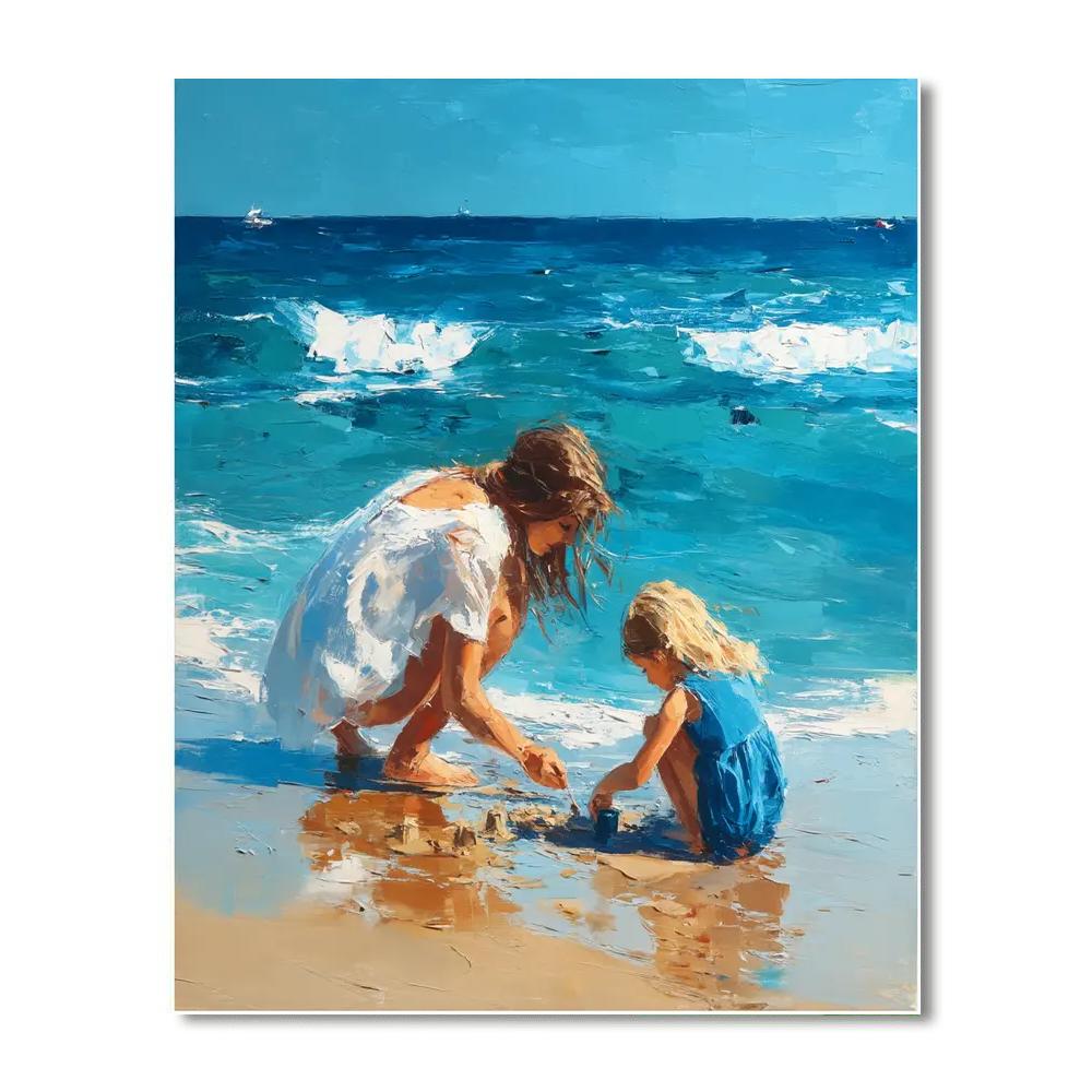 Waves Of Affection Number Painting