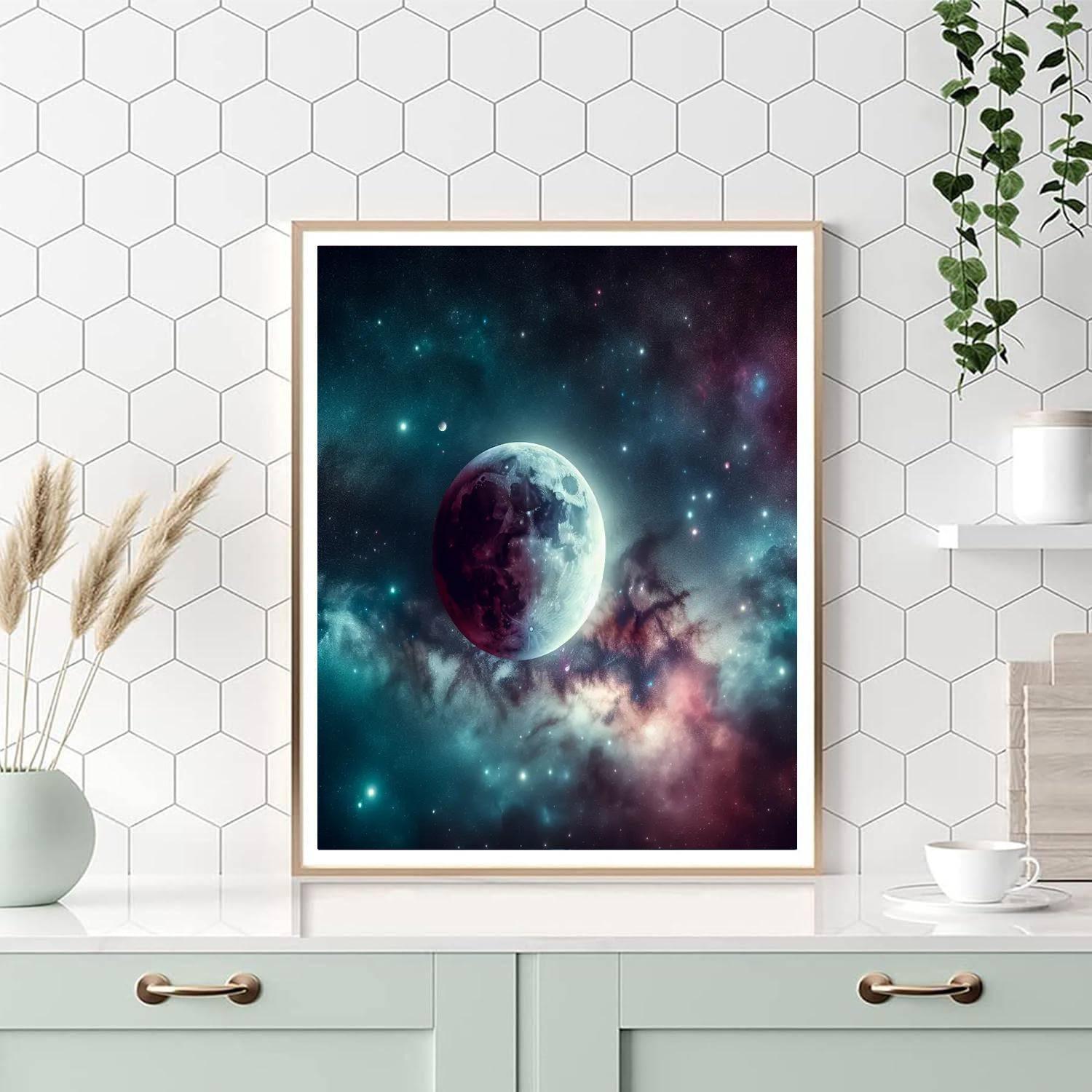 Lunar Eclipse Mystique Painting By Numbers Kit