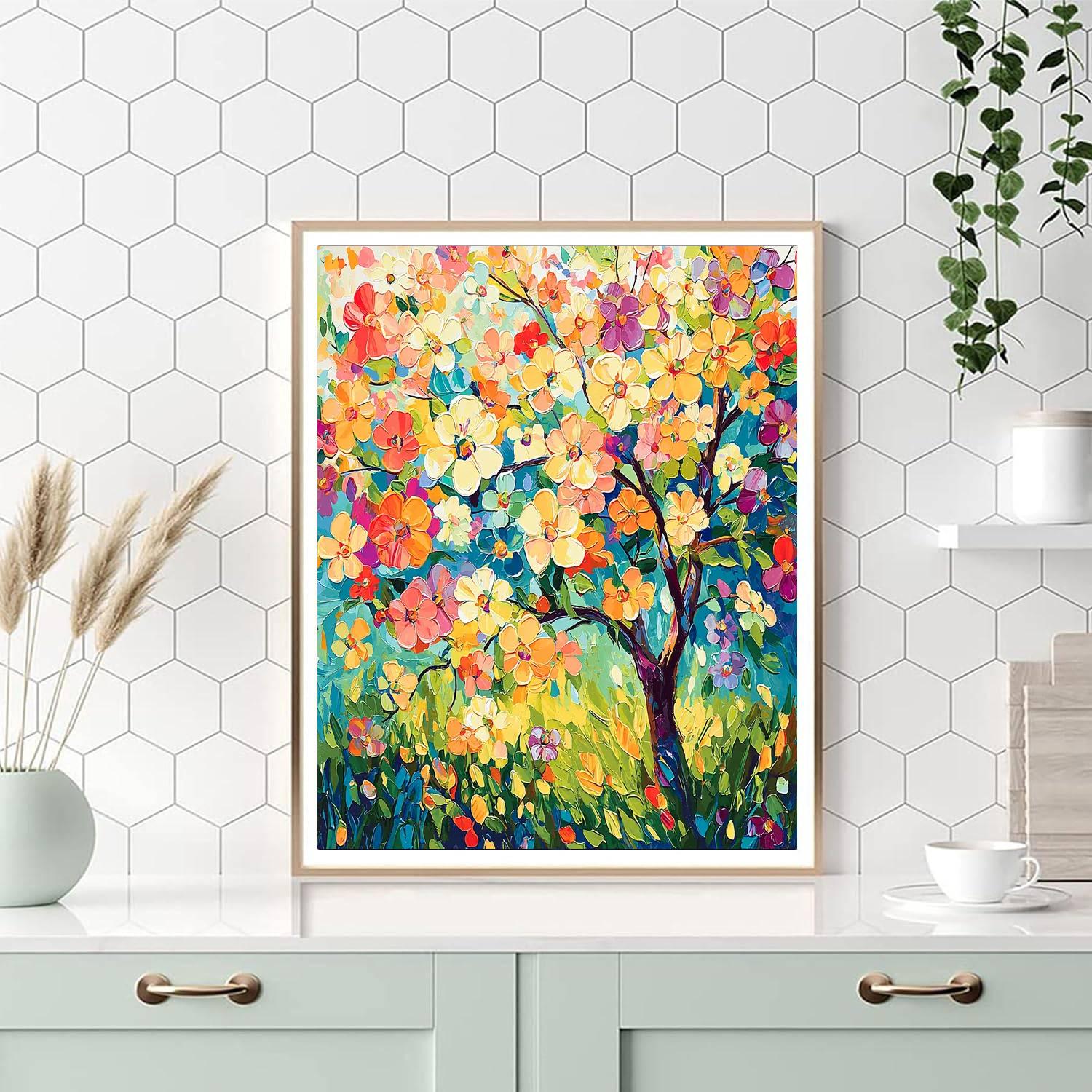 Claude Monet Inspired Bright Blooms Of Spring  Paint By Numbers