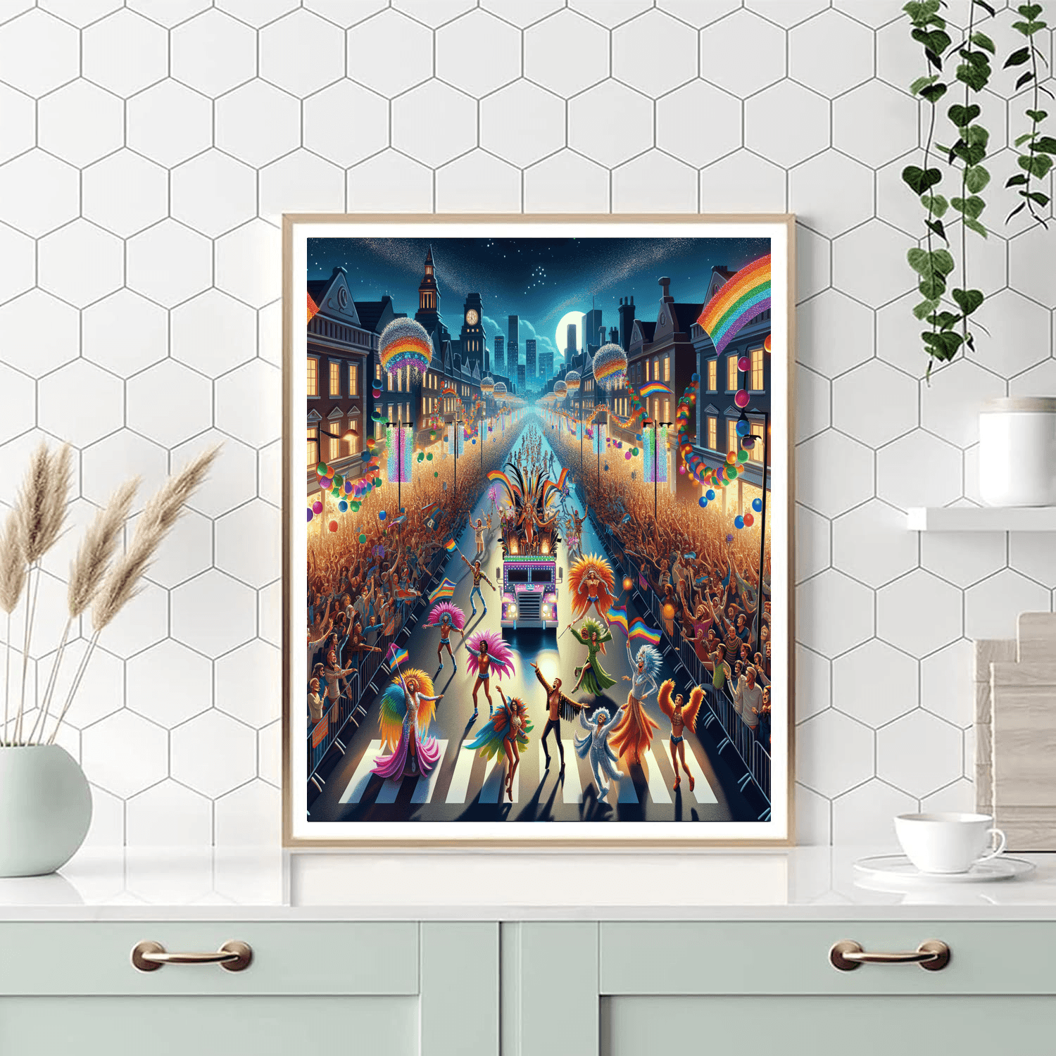 Mardi Gras - Australia Numbered Painting Kits